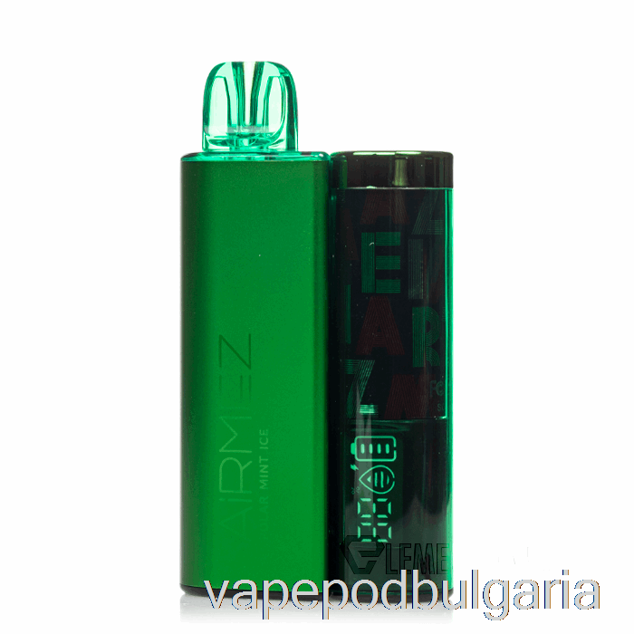 Vape Bulgaria Airmez 10000 за еднократна употреба полярен ментов лед